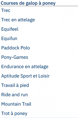 Courses de Galop Poney